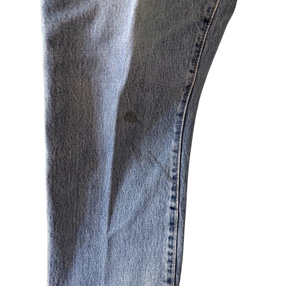Levi's 517 Size 35x30 Faded Blue Jeans Stain in Picture - Picture 5 of 5